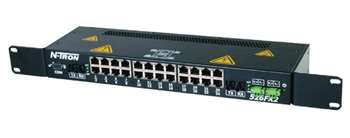 19" Rackmount Ethernet Switch w/ Advanced Firmware