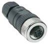 Lumberg Automation M12 Connector, 4 Pin, Female Straight, PG 7