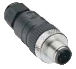 Lumberg Automation M12 Connector, 3 Pin, Male Straight, PG 9