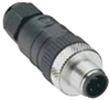 Lumberg Automation M12 Connector, 4 Pin, Male Straight, PG 9, Spring Terminals