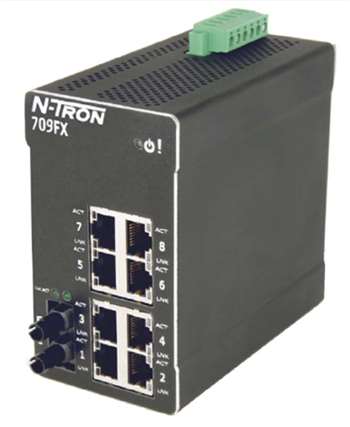 N-Tron 709FX Industrial Ethernet Switch