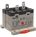 Kacon 730-1QR-110VAC Electro Mechanical Power Relay, DIN Rail Mount