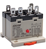 Kacon 730-2QR-24VDC Electro Mechanical Power Relay, DIN Rail Mount