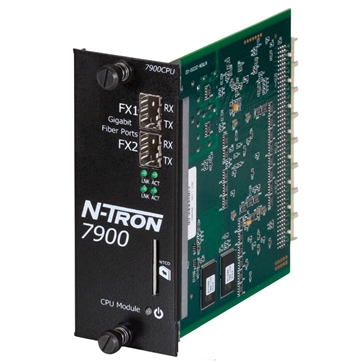 N-Tron CPU Fully Managed Industrial Ethernet Switch - 7900CPU