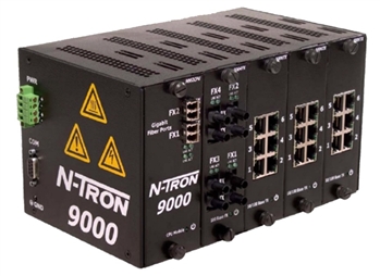 N-Tron Backplane and 4-Slot Chassis - 9000BP