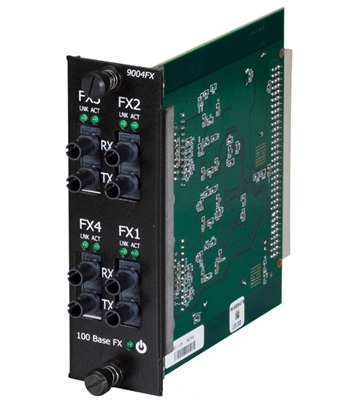 N-Tron 4 Port Modular Industrial Ethernet Switch