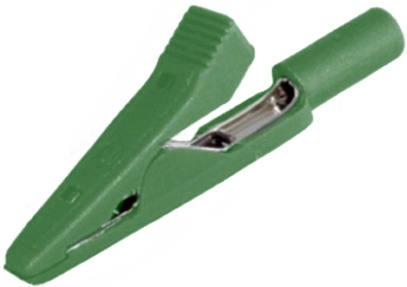 Hirschmann 930317-804 Green Alligator Clip