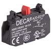 Deca 1 NC Contact Block for A20 Series Push Buttons