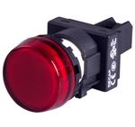 Deca 22 mm Red LED Pilot Lamp, Marking Plate Head, 12V