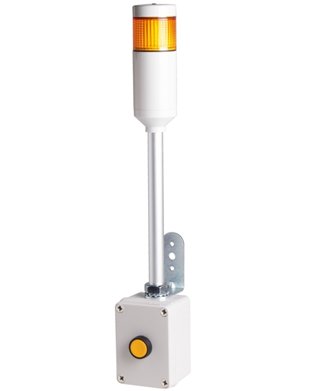 Menics ATEP-Y 1 Tier Tower Light, Yellow