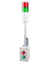 Menics ATES-RG 2 Tier Tower Light, Red Green