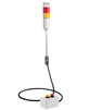 Menics ATESR-10-RY-B 2 Tier Tower Light, Red Yellow