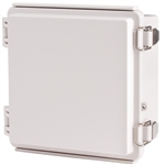 Boxco BC-AGP-151509 Hinged Lid Enclosure, Solid Gray, ABS Plastic