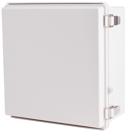 Boxco BC-AGP-303015 Hinged Lid Enclosure, Solid Gray, ABS Plastic