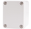 Boxco BC-CGS-050605 Screw Cover Enclosure, Solid Gray, Polycarbonate