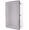 Boxco BC-CTP-406018 Hinged Lid Enclosure, Clear Cover, Polycarbonate