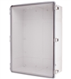 Boxco BC-CTP-507025 Hinged Lid Enclosure, Clear Cover, Polycarbonate