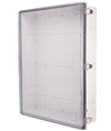 Boxco BC-CTP-608018 Hinged Lid Enclosure, Clear Cover, Polycarbonate