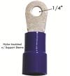 BFND6 Nylon Insulated 16-14 AWG Ring Terminal