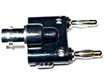 Mueller BU-00260 BNC Connector to Dual Banana Plug
