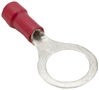 Mueller BU-190540048 Vinyl Insulated Ring Terminal, Stud Size 3/8", 22-18 AWG