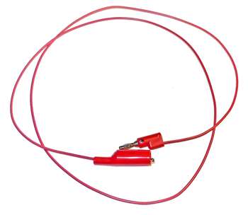 Mueller BU-2030-A-60-2 Alligator Clip to Banana Plug Test Lead