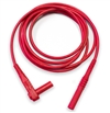 Mueller BU-6162-M-72-2 Silicone Straight to Right Angle Shrouded Banana Plug Test Lead