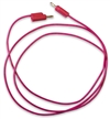 Mueller BU-P1081-12-2 Red Mini Banana Plug Test Lead