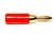 Mueller BU-P3690-2 Red Mini Banana Plug 10 Pack