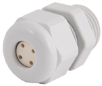 Nylon Cable Gland with 4 Hole Insert