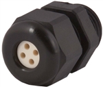 CD09N1-BK Cable Gland with 3/8" NPT Size Thread