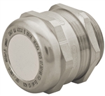Sealcon CD16NP-MX 1/2" NPT Dome Solid Insert Hazardous Location Cord Grip, 1.46" Length