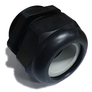 CD42AR-BK Black Plastic Strain Relief Fitting