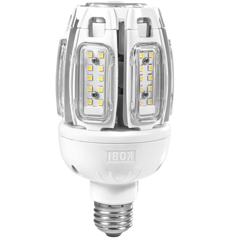 Kobi Electric CEC-25-50-MV-E26 25W Compact LED Corn Light, 5000K