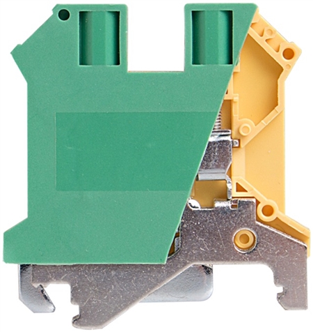 Deca CPE10N Screw Clamp DIN Rail Ground Terminal Block