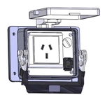 Mencom DCH1-RJ45-32 Panel Interface Connector