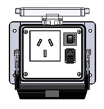 Mencom DCH2-RJ45-R-32 Panel Interface Connector