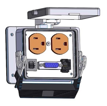 Mencom DP-DB15-RJ45-R-32