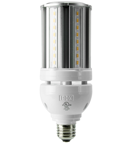 Kobi Electric EC-18-27-MV-E26 18W Enclosed LED Corn Light, 2700K