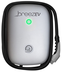 BreezEV 40 Amp EV Charger, Wall Mount, 18 Ft 40A Cable, RFID Card Reader