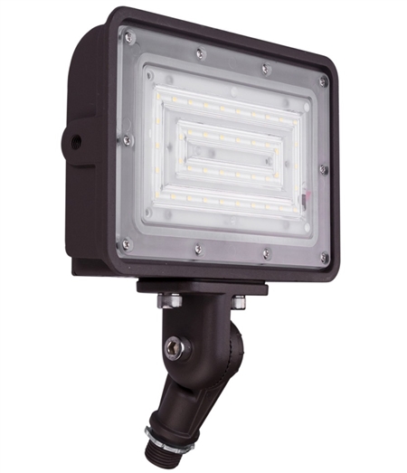 Kobi Electric FL-30-50-BZ-MV 30W Mini LED Flood Light Fixture