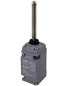 Suns HLS-1A-00 Heavy Duty Limit Switch, 1NO/1NC, Spring Coil, 1/2" NPT