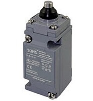 Suns HLS-2A-11 Heavy Duty Limit Switch, 2NO/2NC, Top Plunger