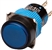 Kacon K16-271-B-12V 16 mm Push Button, Round, Blue