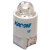 Kacon 12V White LED Bulb for K16 Series Push Buttons