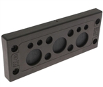 Mencom KADP-24-11 Cable Entry Plate, 4 3.0-6.5mm, 4 5.0-9.2mm, and 3 14.0-20.0mm Entries
