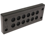 Mencom KADP-24-12 Cable Entry Plate, 12 8-12mm Entries
