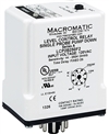 Macromatic 120V Single Probe Liquid Level Relay, Pump Up, 4.7K to 100K, 5 Sec