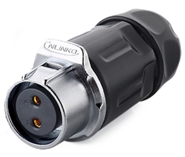 Cnlinko 2 Pin Female Connector