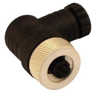 HTP 12FB4000 M12 Female Right Angle Connector